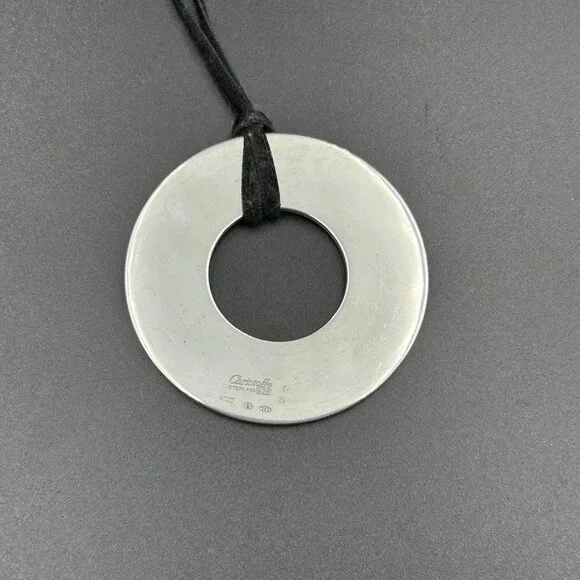 Christofle Sterling Silver Pendant Necklace - Picture 3 of 5